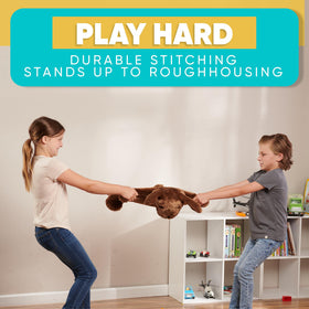 Friendly Cuddle 5 lb weighted pad designed for on-the-go comfort.