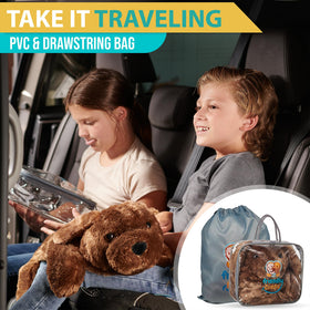 Friendly Cuddle compact, portable design ideal for travel and calm moments.