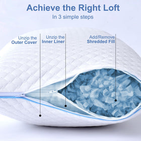 Friendriver pillow supports side sleepers with balanced firmness during rest.