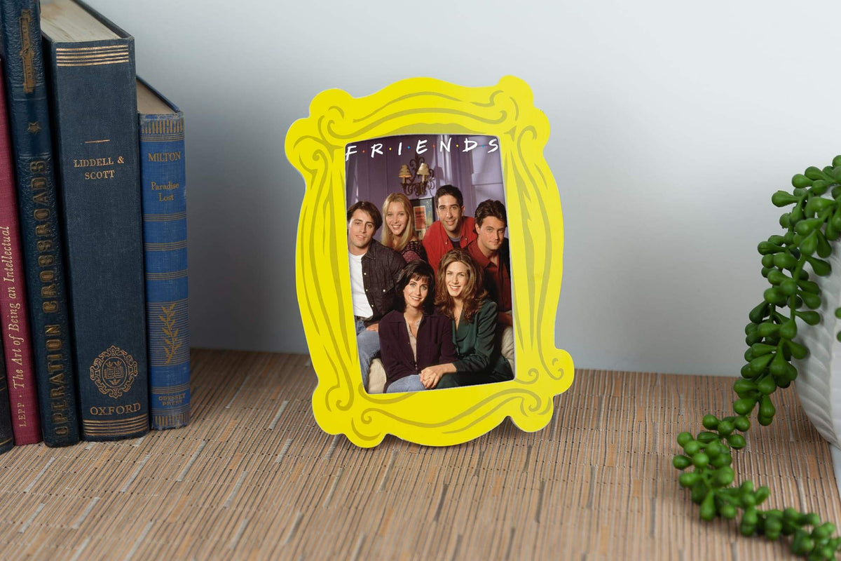 Friends die-cut frame adds playful charm to wall displays