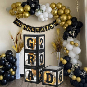Frigg Class of 2026 backdrop boxes suit graduations across ages.