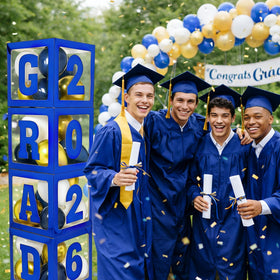 Frigg class of 2026 backdrop suitable for home or classroom celebrations.