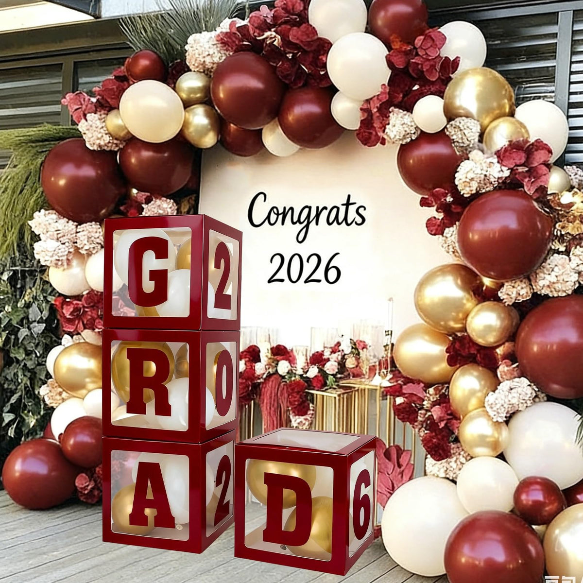 Frigg class of 2026 photo backdrop for classrooms and parties