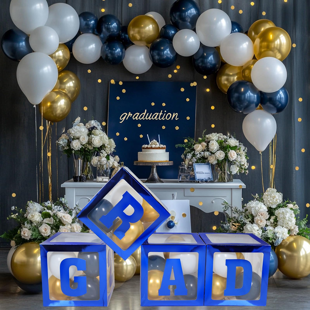 Frigg easy-assembly grad boxes set up in minutes for quick decor.