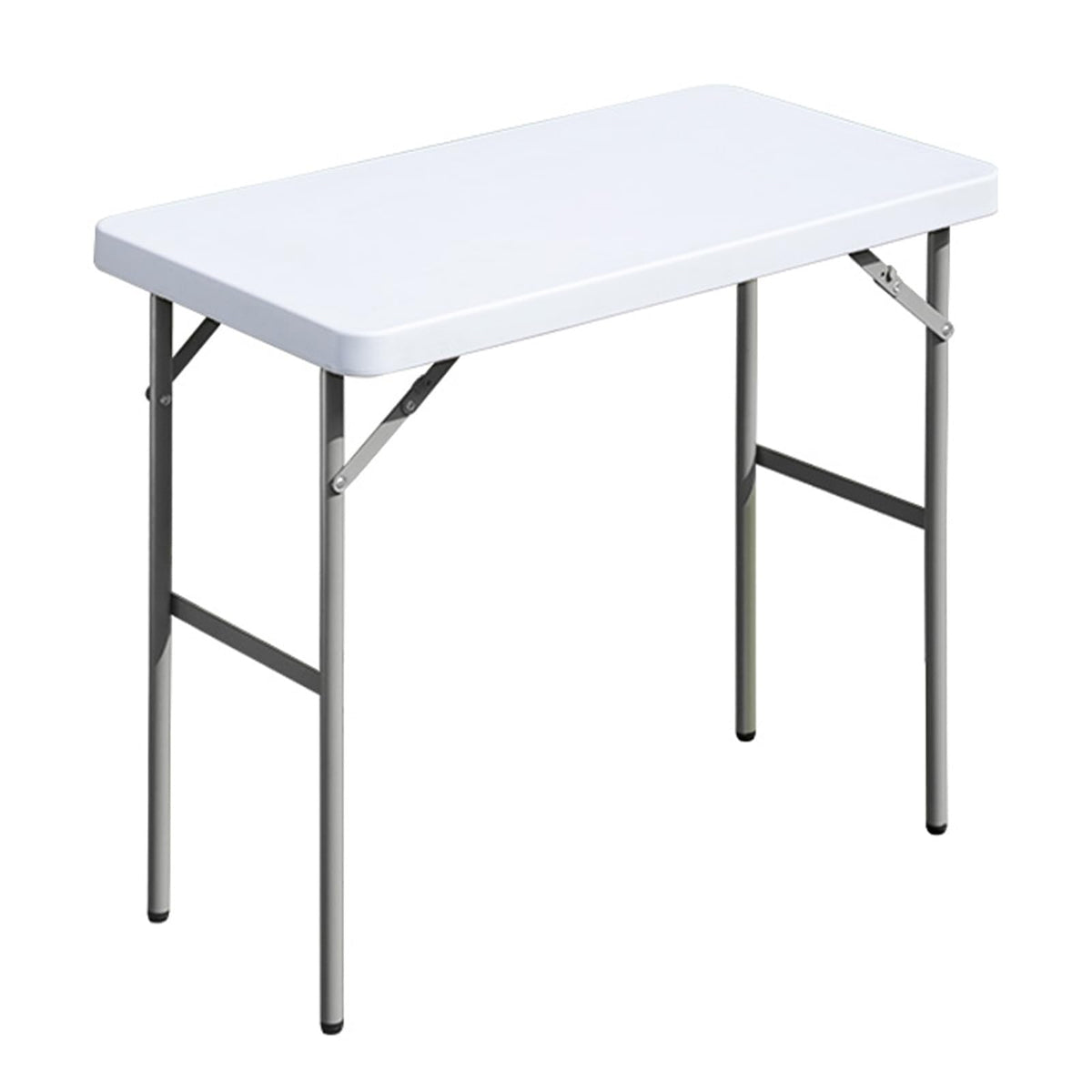 FROASISPRO folding table assembled with sturdy HDPE top for versatile indoor use.