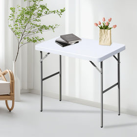 FROASISPRO folding table at gatherings provides extra workspace.