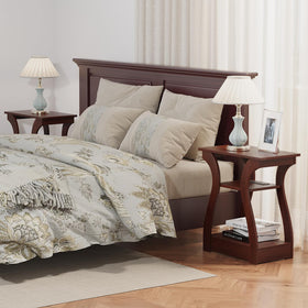 FROMJBEST easy assembly end table with clear instructions