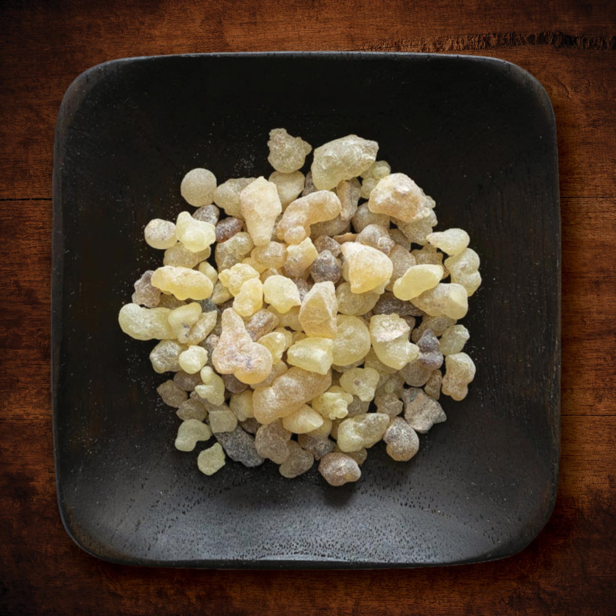 Frontier Co-op Frankincense Tears recyclable packaging focus, supporting waste reduction.