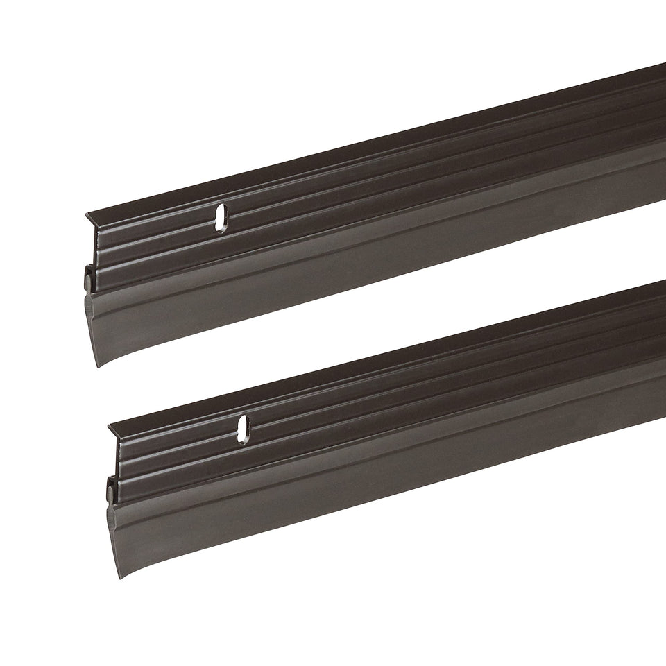 Frost King B59/36H door sweep, side view, seals gaps for energy efficiency