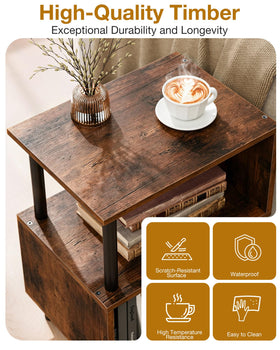 Frylr sturdy metal frame ensures stable support for decor, lamps, and daily items.