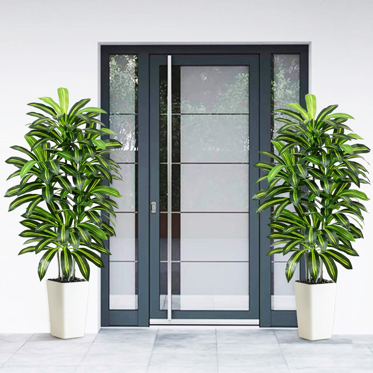 FSOHOI easy to assemble dracaena tree for quick decor