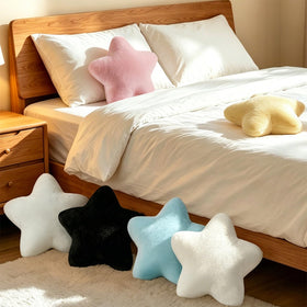 FSRONGXI star pillow yellow kids reading nook comfort and warmth