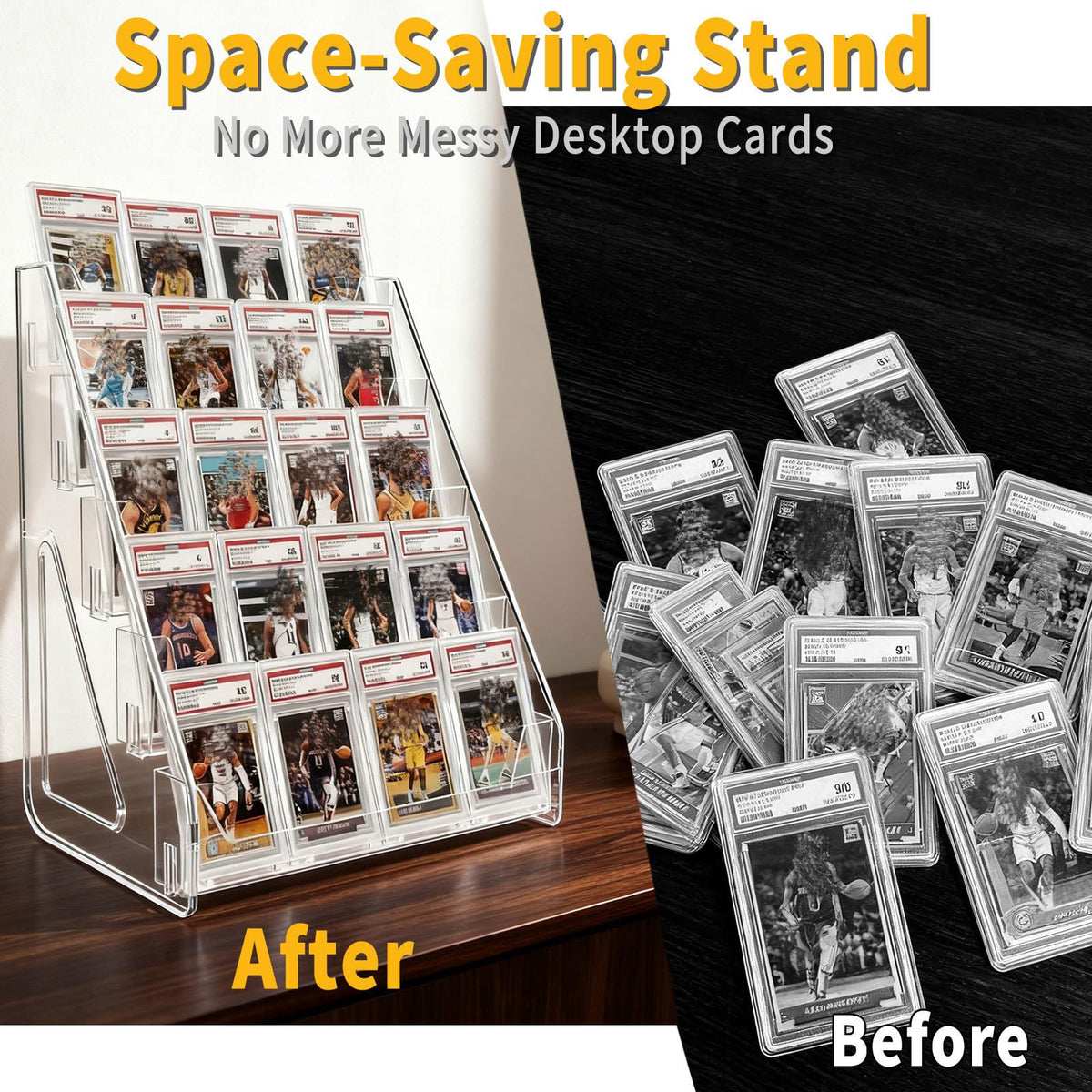 FTNA universal compatibility fits most card slabs, top loaders, and collectibles.