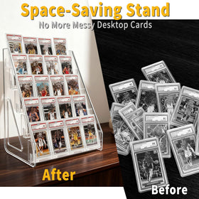 FTNA universal compatibility fits most card slabs, top loaders, and collectibles.