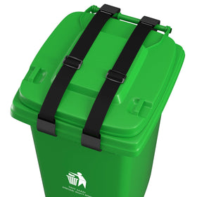 Two-piece package includes spares for multiple bins.