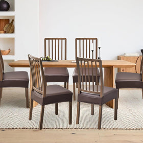 fuangui machine-washable chair cover cleans up with cold-cycle washes.