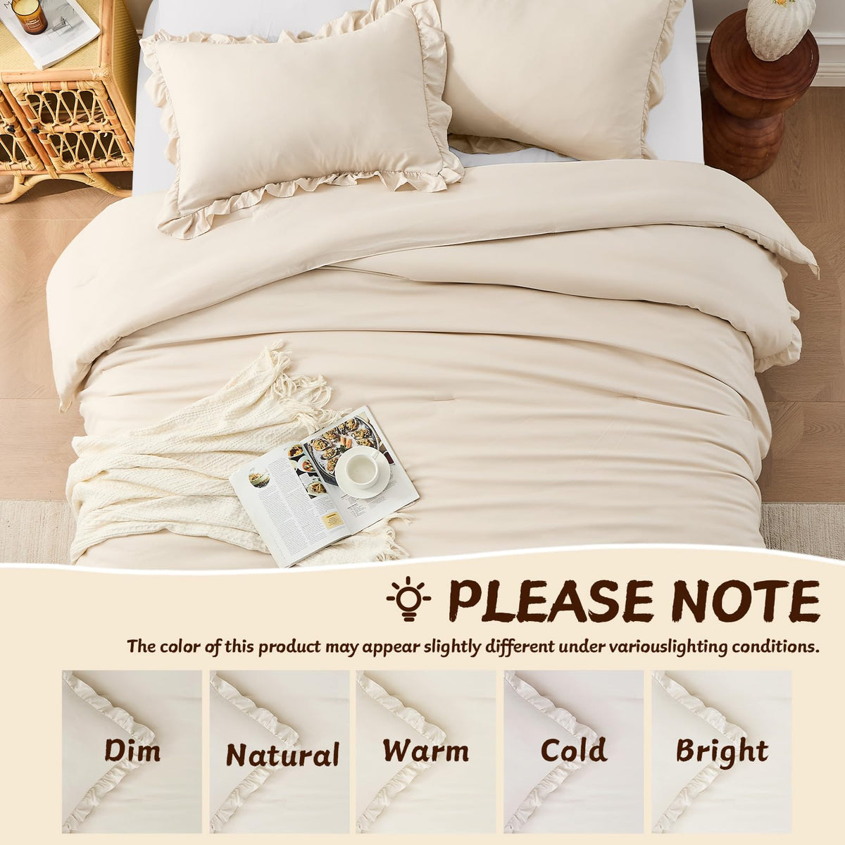 Envelope-closure pillowcases keep inserts neatly tucked