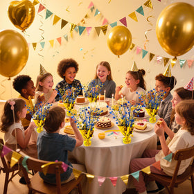 FUBININA adjustable wire stem allows creative table arrangements.