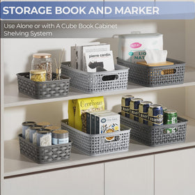 FUCDTEFC versatile storage bins for laundry, bedrooms, and shelves.