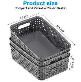 FUCDTEFC organized kitchen and drawers using versatile multi-purpose baskets.