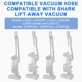 Fukaisu replacement hose for Shark LA300 White extends reach to high corners.