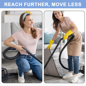 Fukaisu replacement hose for Shark LA301C increases cleaning efficiency with longer reach.