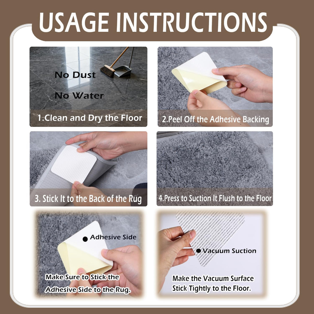 FuKuEn washable and reusable grippers maintain grip after washing.