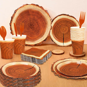 FULJOOY wood grain pattern closeup emphasizes authentic lumberjack aesthetic.