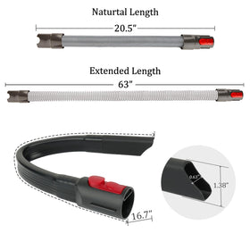 Fullclean direct-connect attachment enables quick setup on the vacuum.