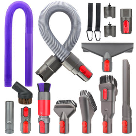 Fullclean Dyson attachment kit flexible extension hose reaches high surfaces