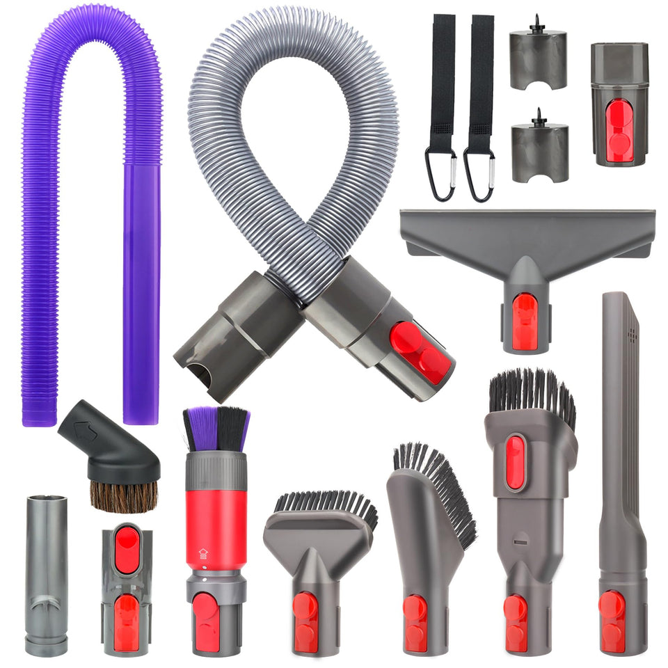 Fullclean Dyson attachment kit flexible extension hose reaches high surfaces