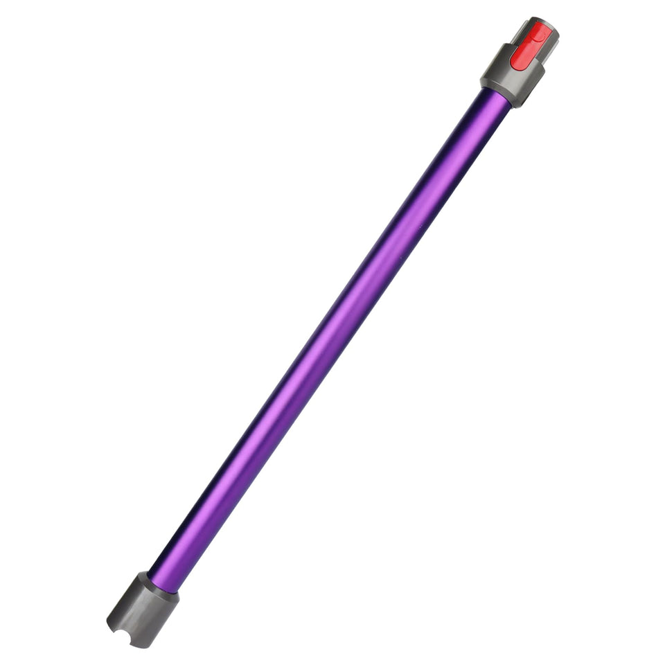 Fullclean Dyson extension wand showing 28.5-inch reach for high shelves and corners.