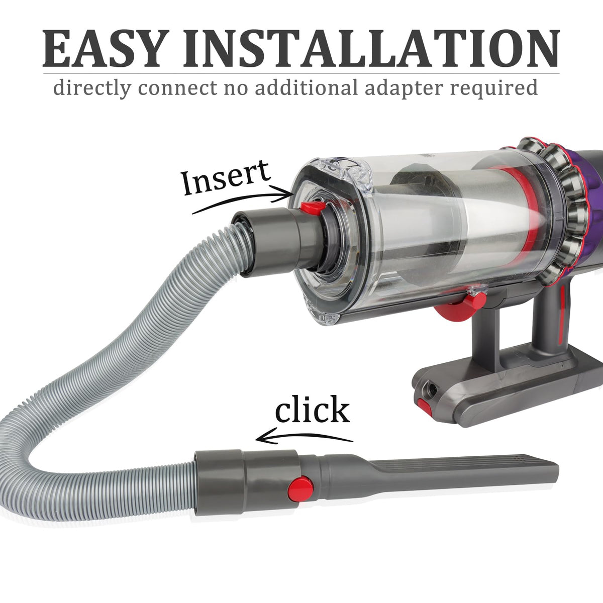 Fullclean Dyson soft bristle brush protects delicate surfaces while cleaning