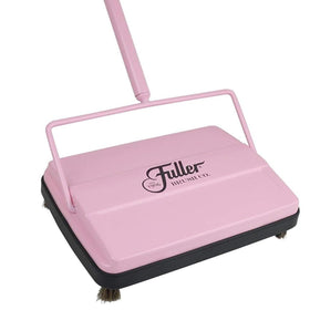 Fuller Brush 17072 electrostatic sweeper on floor attracting crumbs and dust.