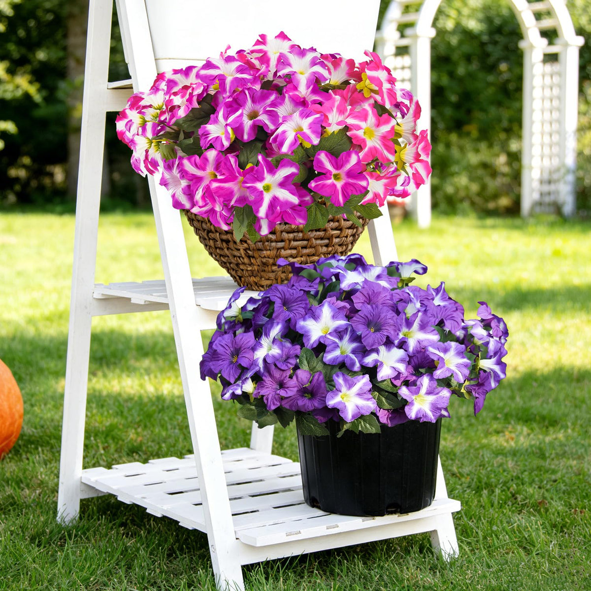 FULLMUSIC durable outdoor decor that resists wilting and fading over time.