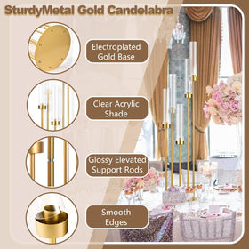Fullvaseer close-up of metalwork in gold finish highlighting sturdy construction