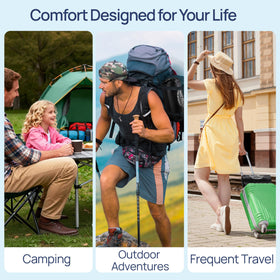 fulocean ideal for airplanes, cars, hotels, and outdoor trips