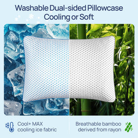 fulocean CertiPUR-US and OEKO-TEX certified pillow for safe sleep