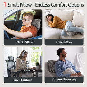 FulOcean neck knee lumbar and maternity use; adaptable comfort.