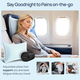 fulocean versatile neck, knee, and lumbar support for travel