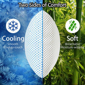 Fulocean removable machine-washable cover keeps the pillow clean and fresh.