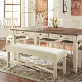 Fuloon dining bench cover elastic-buckles secure-fit protects from shifting