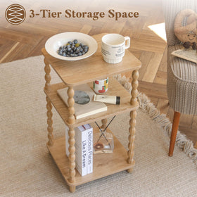 Fultyle end table assembles quickly with simple instructions