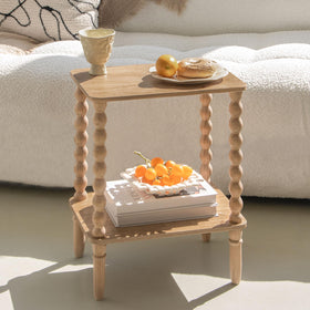 Fultyle solid wood legs and MDF base offer lasting stability.
