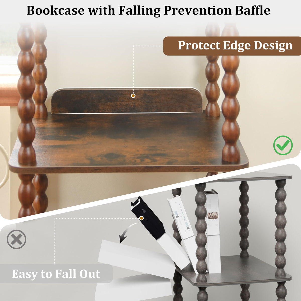 Fultyle kitchen organizer shelf keeps countertops neat and accessible