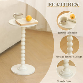 Fultyle compact design fits small spaces as a nightstand or end table.