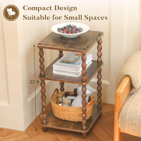 Fultyle sturdy MDF body with solid wood legs provides stable support