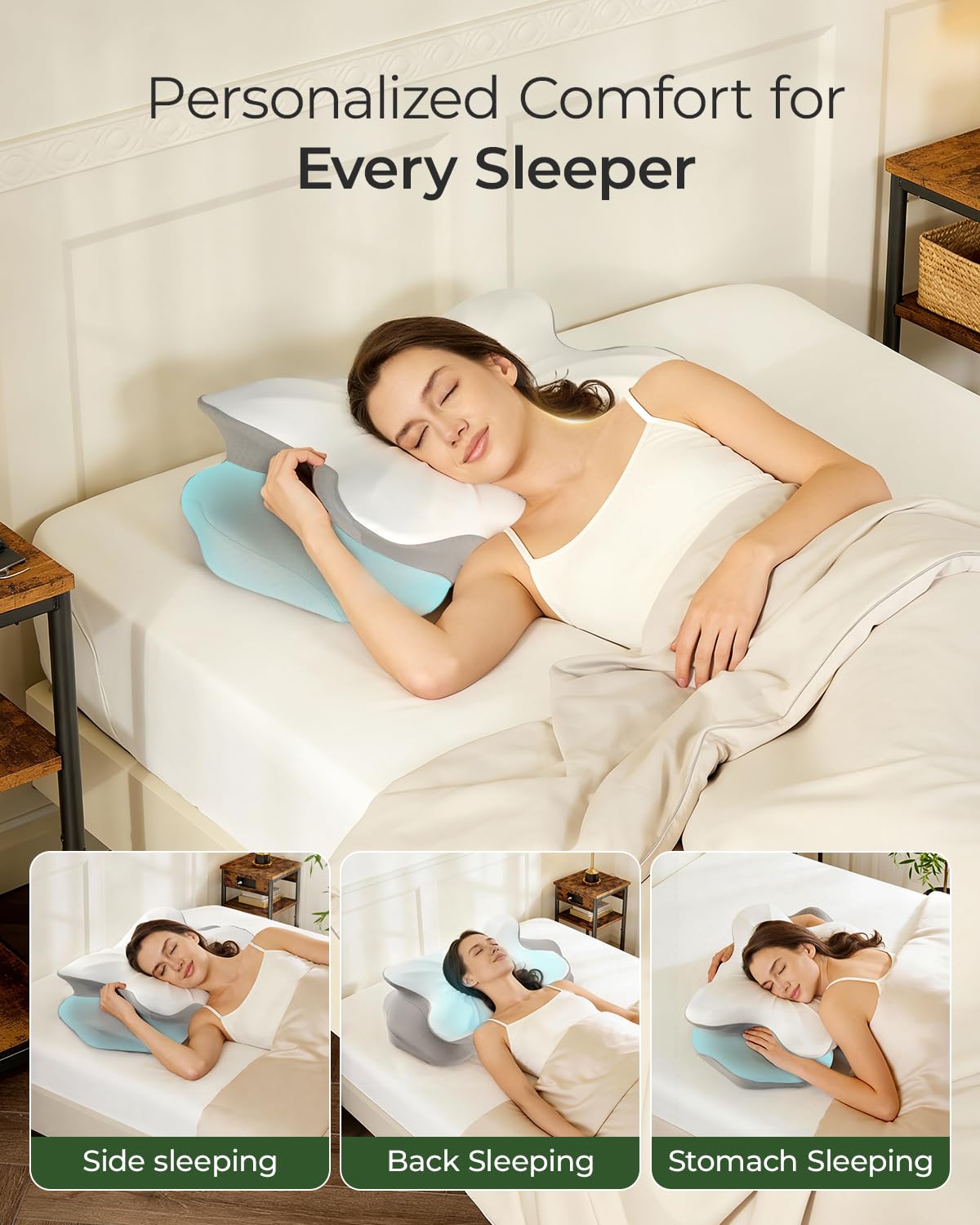 fumacos Cooling pillowcase keeps you refreshed through the night.