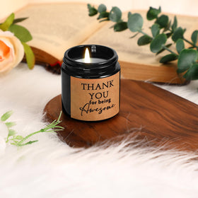 Fumete black cedar juniper candle for warm, cozy decor