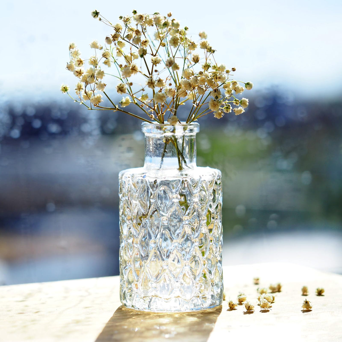 Fumete bulk dried baby breath for party decor and DIY projects